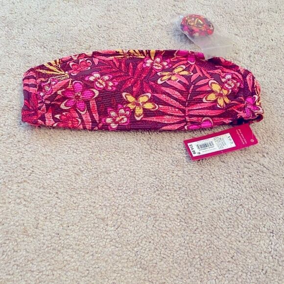 Xhilaration Bathing Suit Top Floral Small Sz 2 NWT - Picture 1 of 2